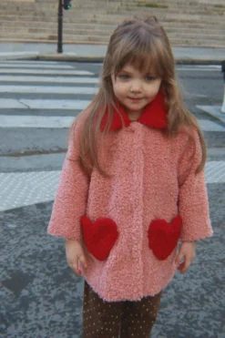 CALIN COAT - mellow rose