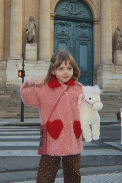 CALIN COAT - mellow rose