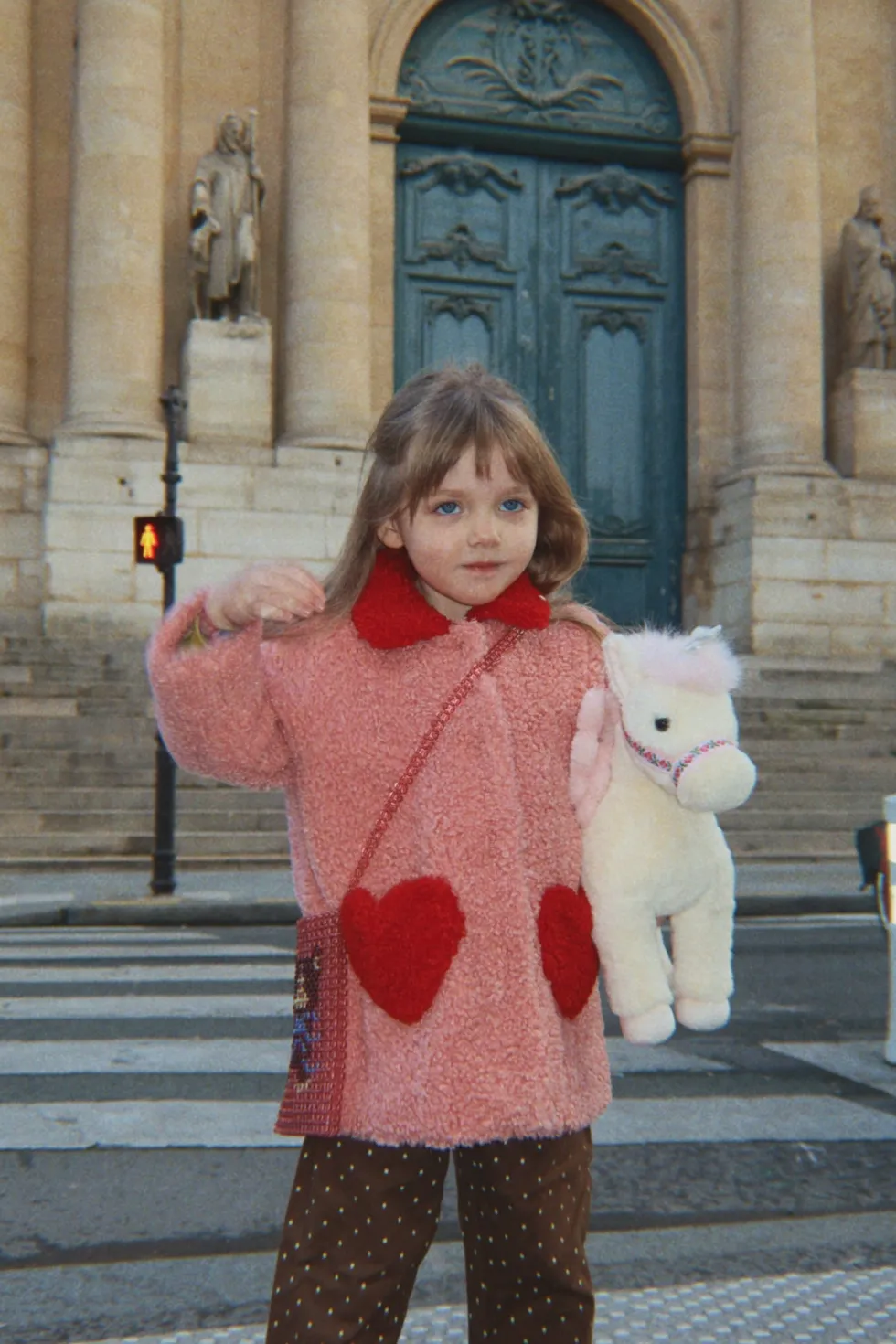CALIN COAT - mellow rose
