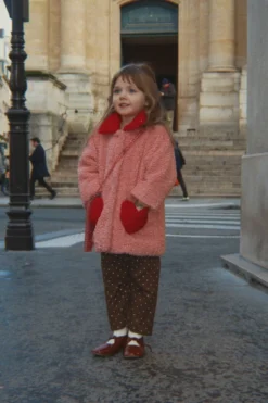CALIN COAT - mellow rose