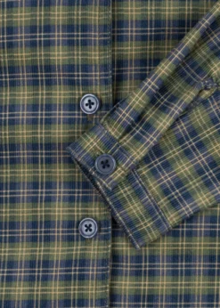 Cara bluse - laurel blue check