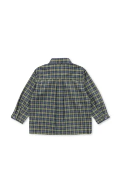 Cara bluse - laurel blue check