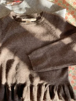 Cathy sweater - brown melange