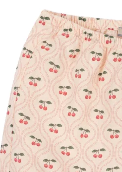 Cianna bukser - cherry pink motif