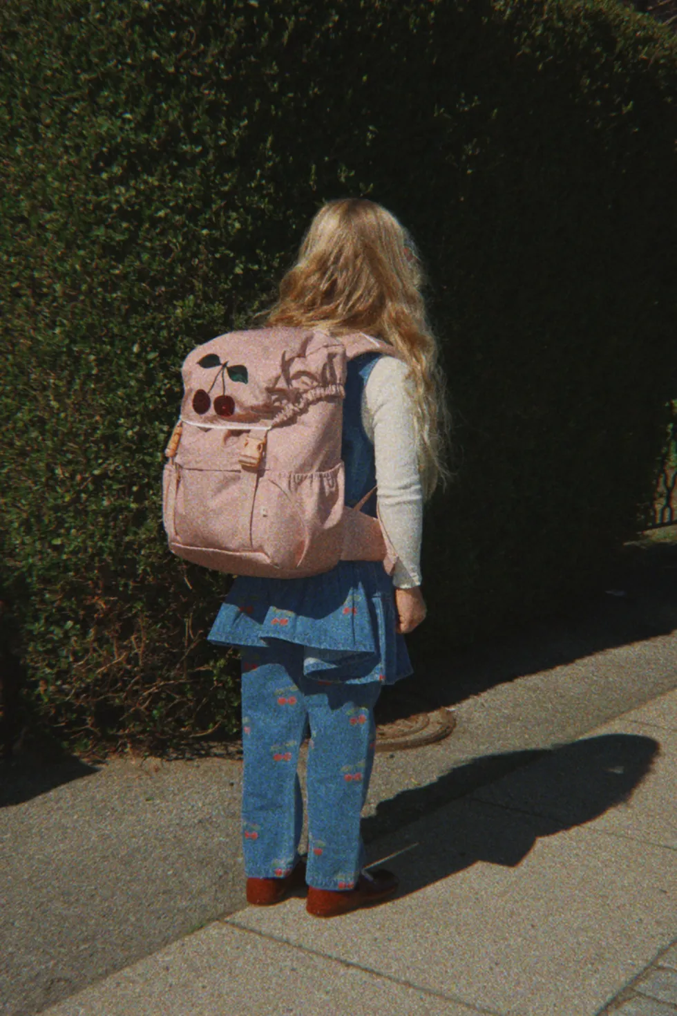 CLOVER SKOLETASKE - cherry