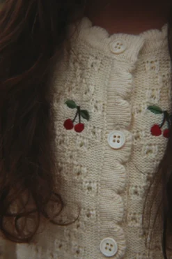 COCOLO CARDIGAN - buttercream