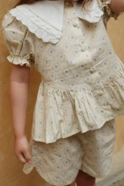 Coeur Bluse - ciel mirage