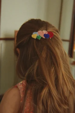 Coeur Perle Hårspænder - coeur coloré