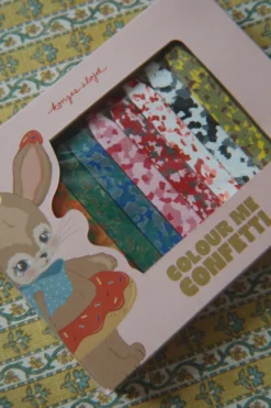Confetti Farveblyanter - bunny