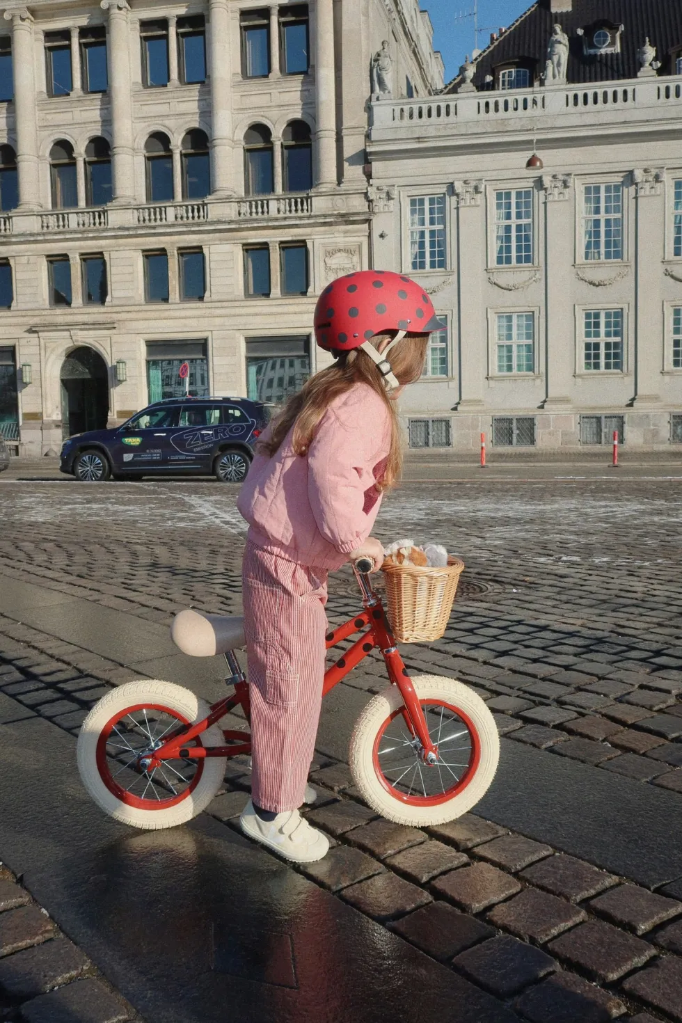 Cykelhjelm - ladybug