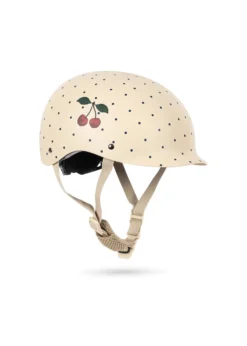 Cykelhjelm - navy dot