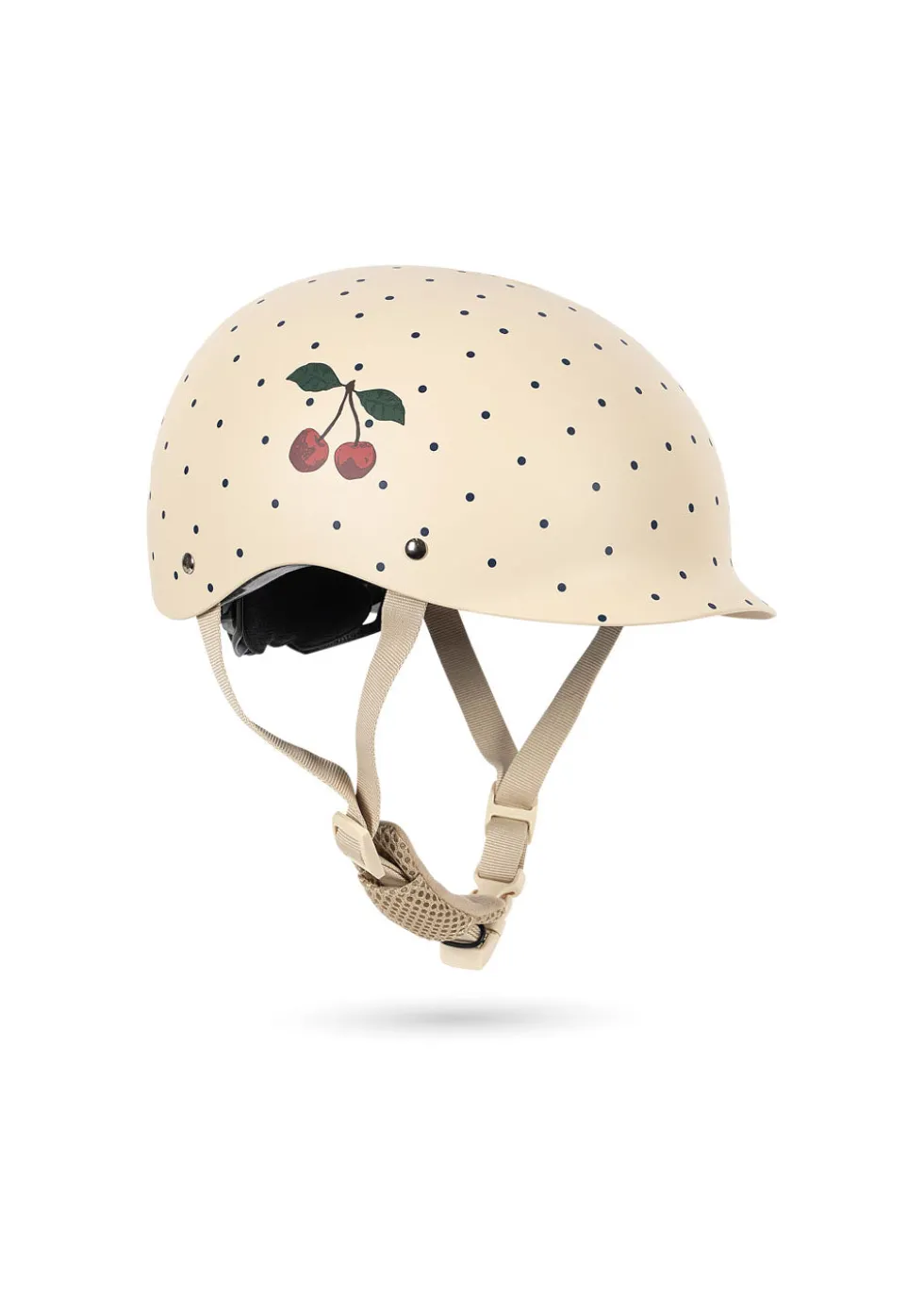 Cykelhjelm - navy dot