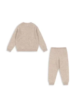 dio cashmere sæt - camel melange