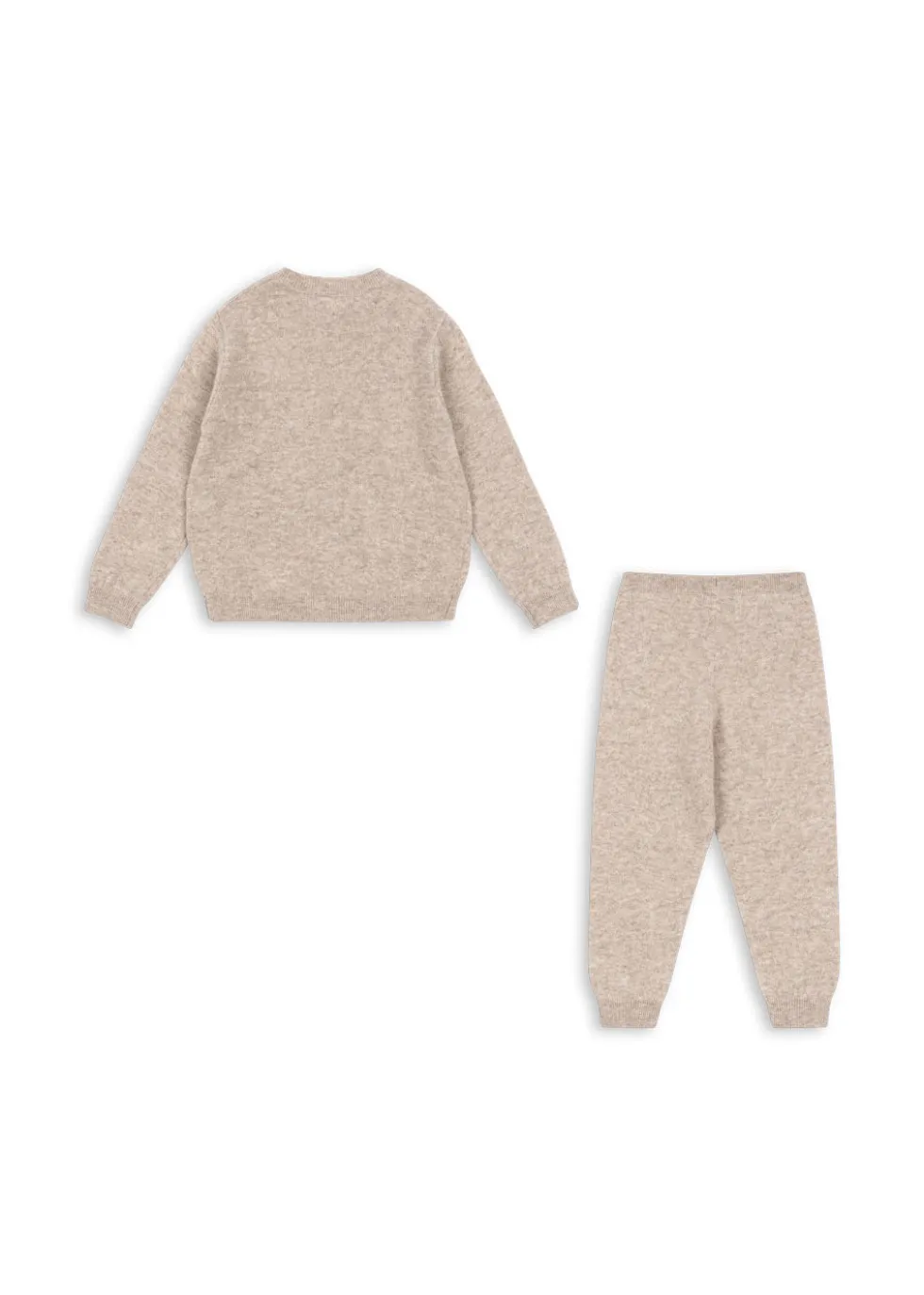 dio cashmere sæt - camel melange