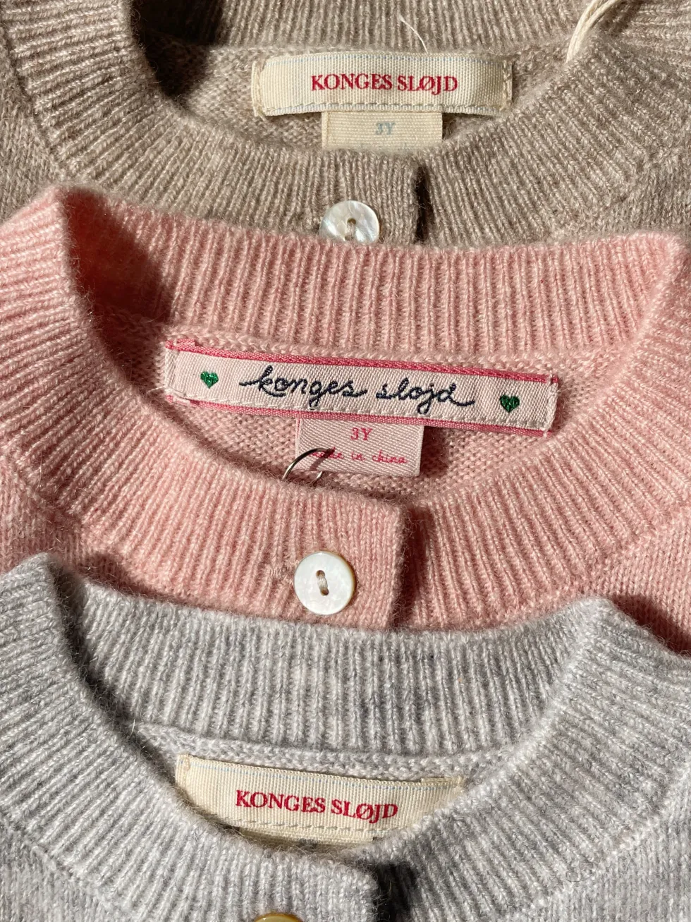 dio cashmere sæt - camel melange