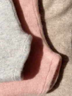 dio cashmere sæt - camel melange