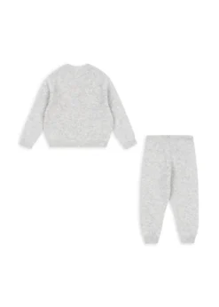 dio cashmere sæt - light grey melange