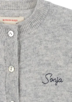 dio cashmere sæt - light grey melange