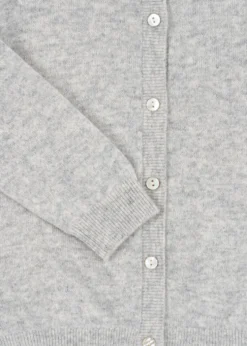 dio cashmere sæt - light grey melange
