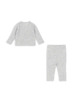 dio cashmere sæt - light grey melange