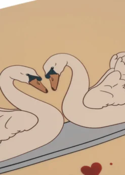dækkeserviet - swan