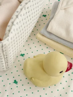 DUCK BATH TOY - straw