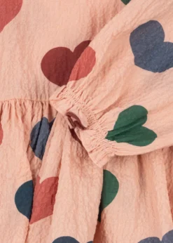 elin bluse - coeur rose coloré