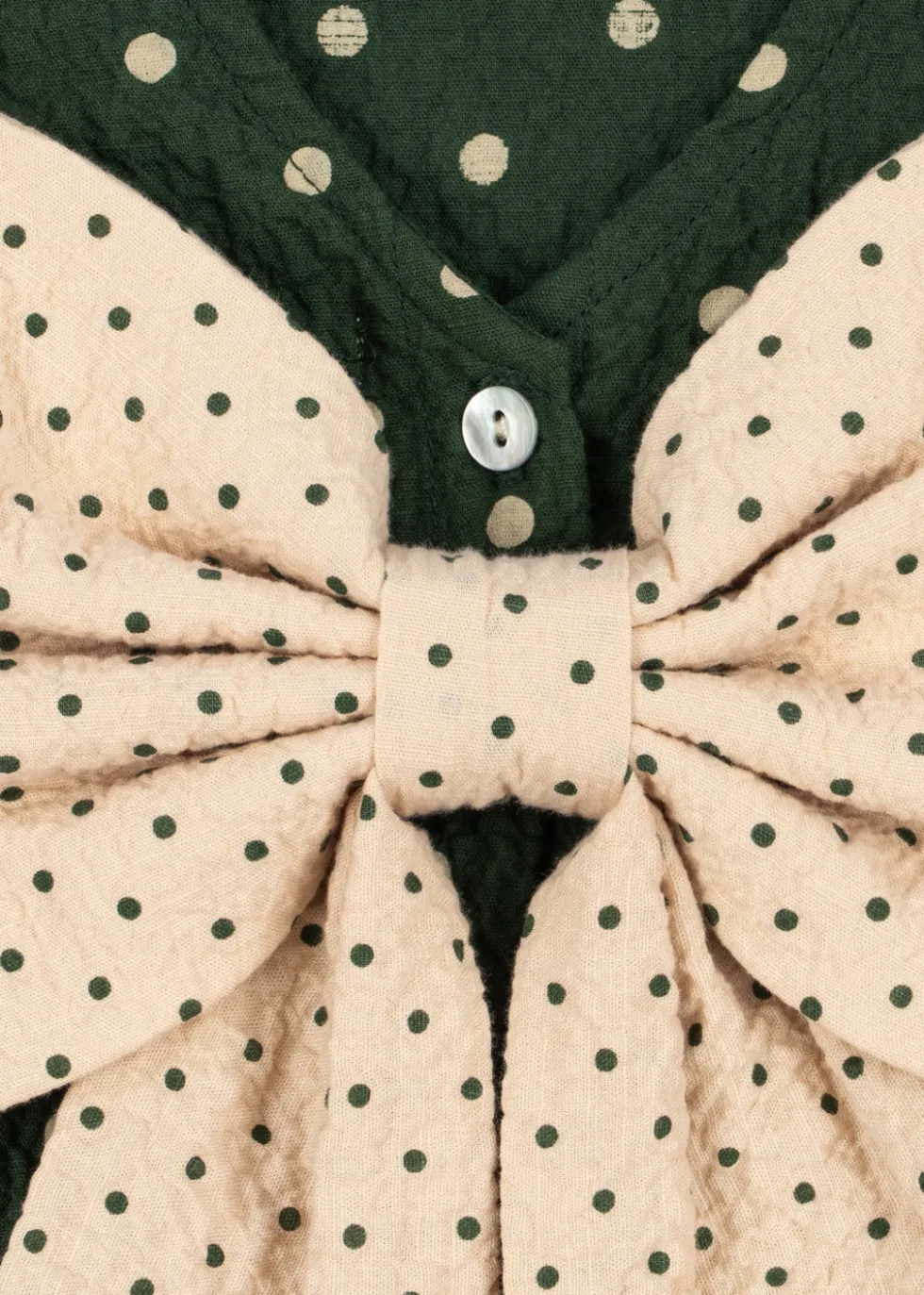 ELIN BOW BLOUSE - dot marseille