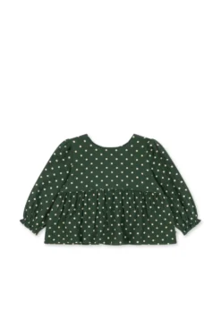 ELIN BOW BLOUSE - dot marseille
