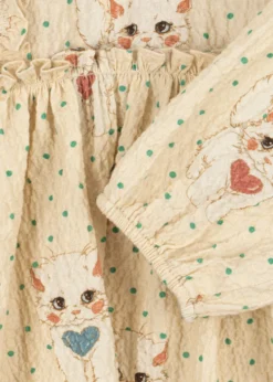 Elin Bow Kjole - dot miao mist