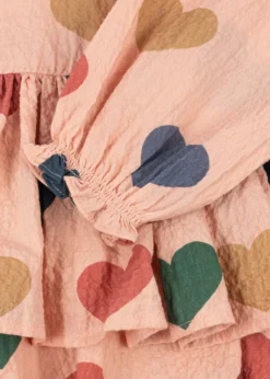 elin kjole - coeur rose coloré