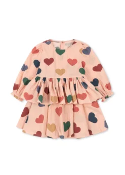 elin kjole - coeur rose coloré