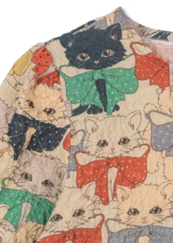 ELIN LANGÆRMET BLUSE - like cats and dogs
