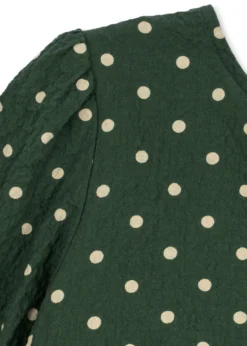ELIN LONG SLEEVE BOW DRESS - dot marseille