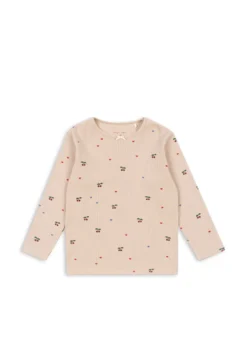 Ella bluse - cherry coeur blush
