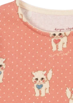 Ella Langærmet T shirt - ciao miao rose