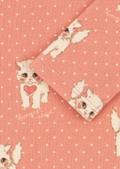 Ella Langærmet T shirt - ciao miao rose