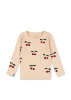 Ella Langærmet T shirt - ma grande cerise