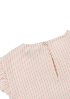 ellie bluse - peony stripe