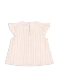 ellie bluse - peony stripe
