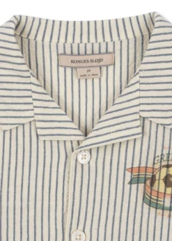 Elliot kortærmet skjorte - stripe bluie