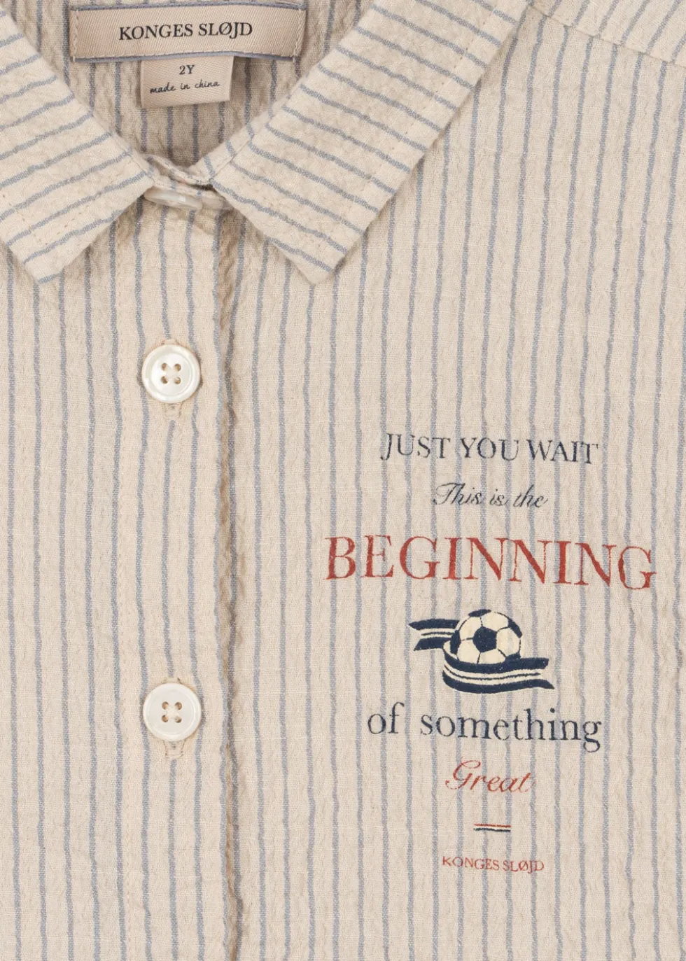 ELLIOT KORTÆRMET SKJORTE - tradewinds stripe