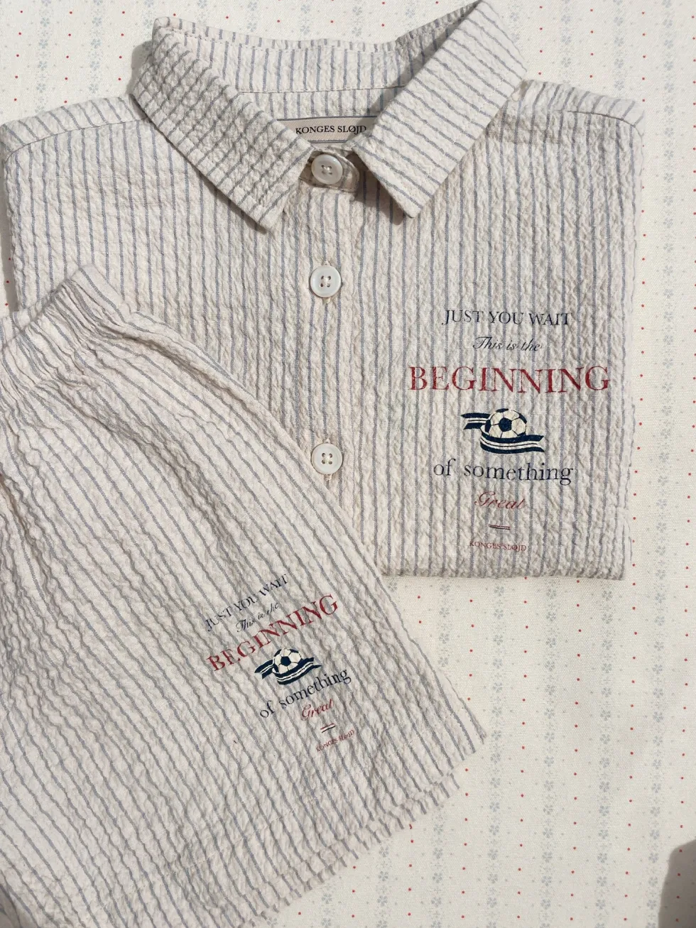 ELLIOT KORTÆRMET SKJORTE - tradewinds stripe