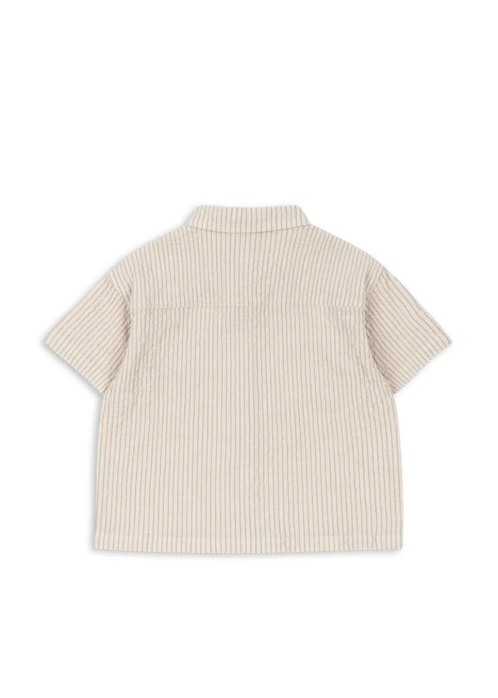 ELLIOT KORTÆRMET SKJORTE - tradewinds stripe