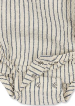 elliot romper - stripe bluie