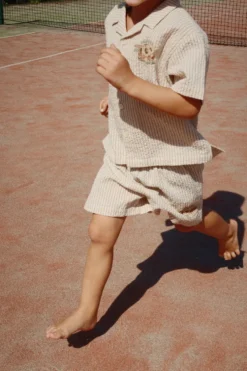 elliot shorts - stripe bluie