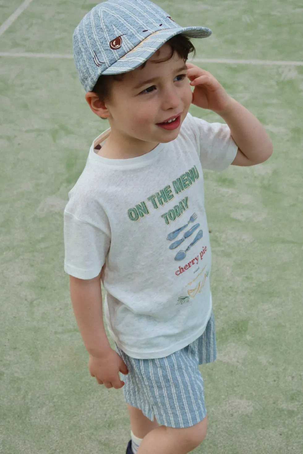Elliot Shorts - trio bleu stripe