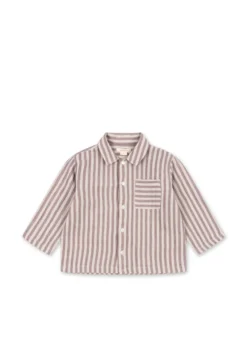 ELY SKJORTE - red stripe