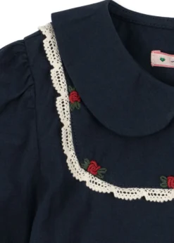 EMMY Bluse - dark navy