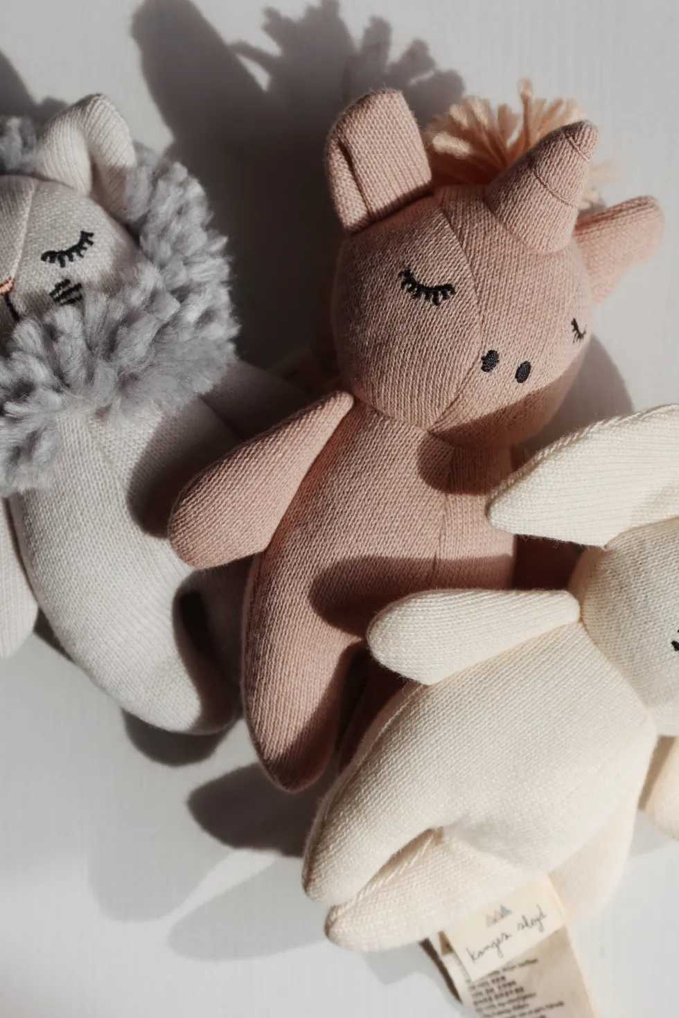 Enhjørning bamse - rose fawn